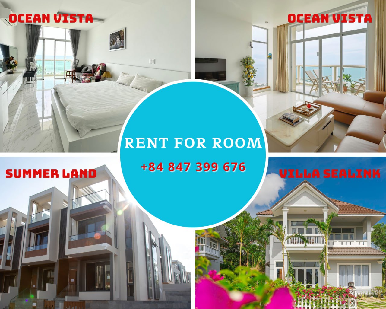 Сдаются в аренду апартаменты в Ocean Vista (студии, 1-3 спальни), виллы Sea Link (3-5…