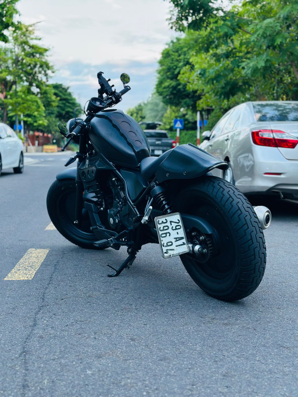 Фото 2: Honda Rebel 300 2021 года, кастомизированный, в хорошем состоянии, с небольшим пробегом…
