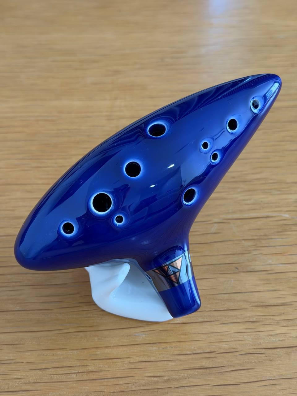 Продаётся керамическая окарина в стиле The Legend of Zelda: Ocarina of