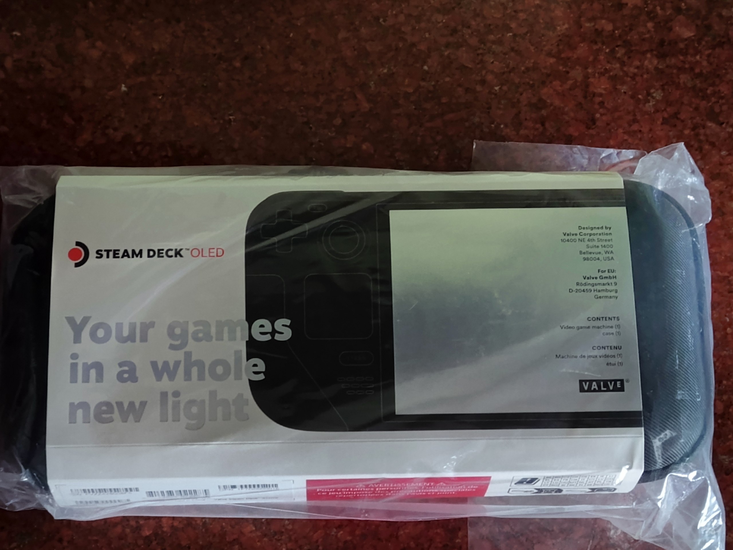 Продаётся новый Steam Deck OLED 512 ГБ в упаковке