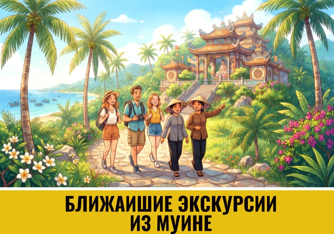 Организуются экскурсии из Муйне: 12/09 рыбалка на хищное озеро (35$)…