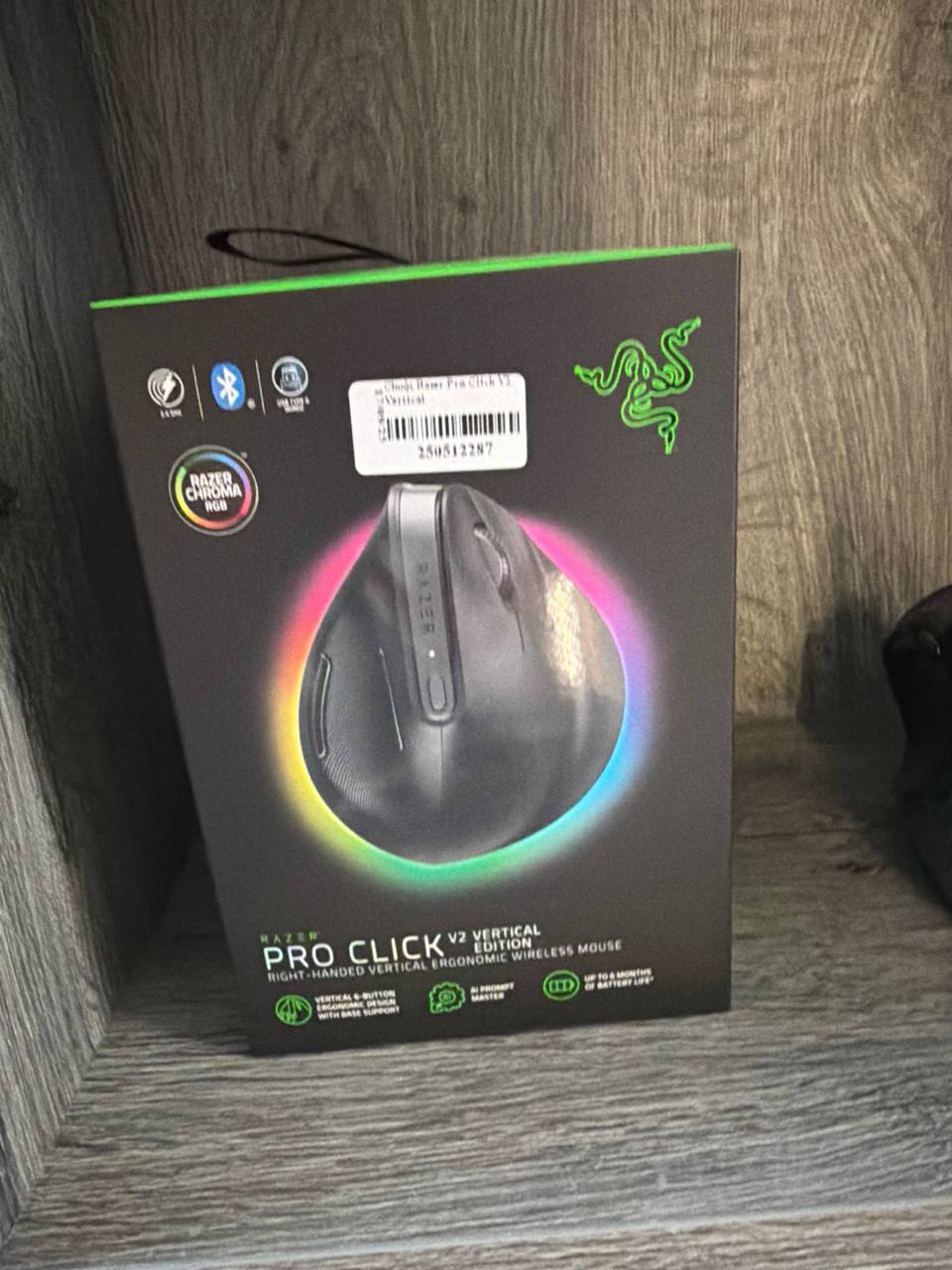 Продаётся оригинальная беспроводная вертикальная мышь Razer Pro Click…