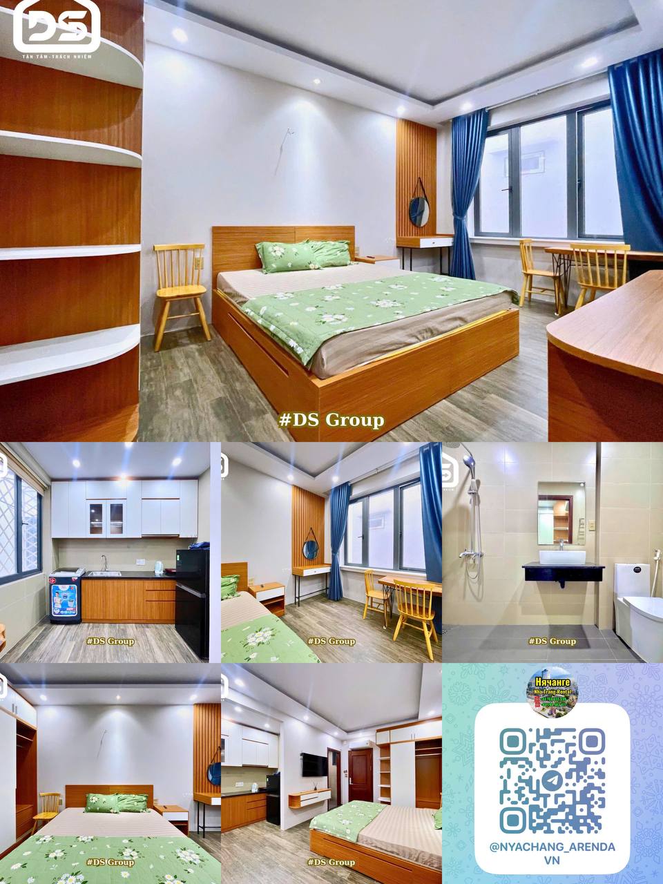 Сдаётся квартира 32 м² в центре Нячанга, полностью меблирована, с собственной…