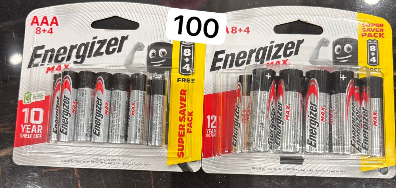 Продаются новые щелочные батарейки Energizer MAX в упаковках: AA (8+4…