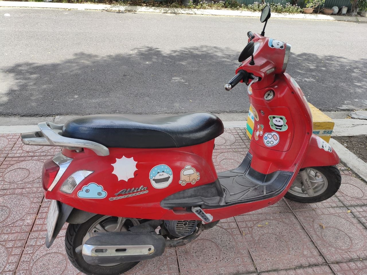 Продаю мотобайк Attila 125 с свежими шинами