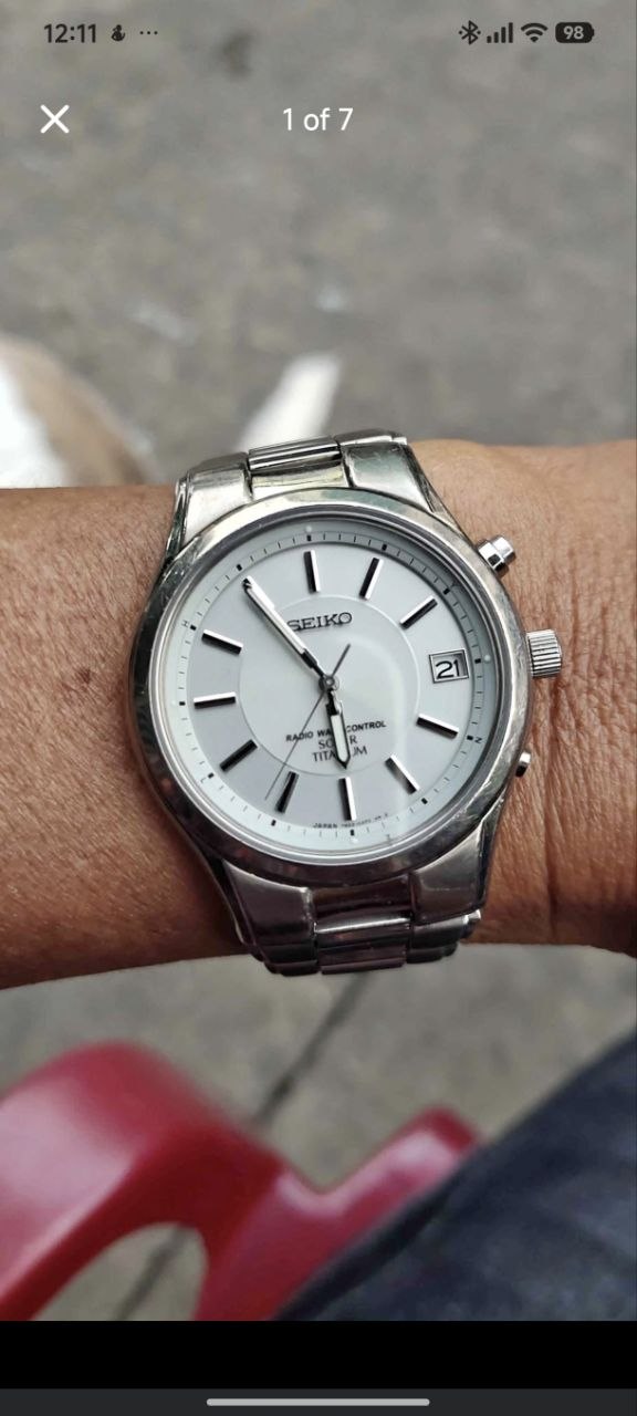 Фото 2: Продаются часы Seiko из титана за 700 вьетнамских донгов