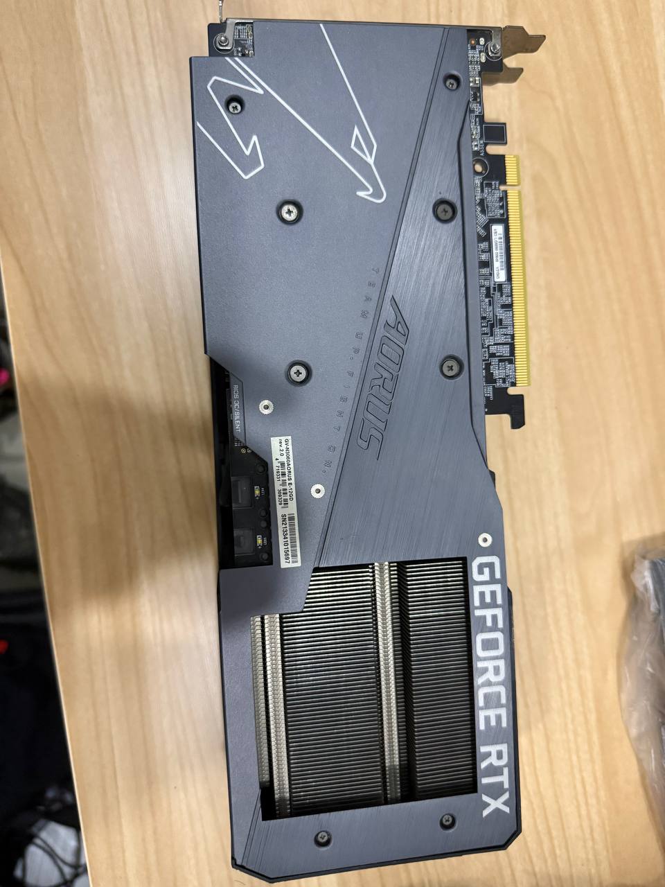 Фото 2: Видеокарта RTX 3060 12GB, не использовалась для майнинга и разгона, то