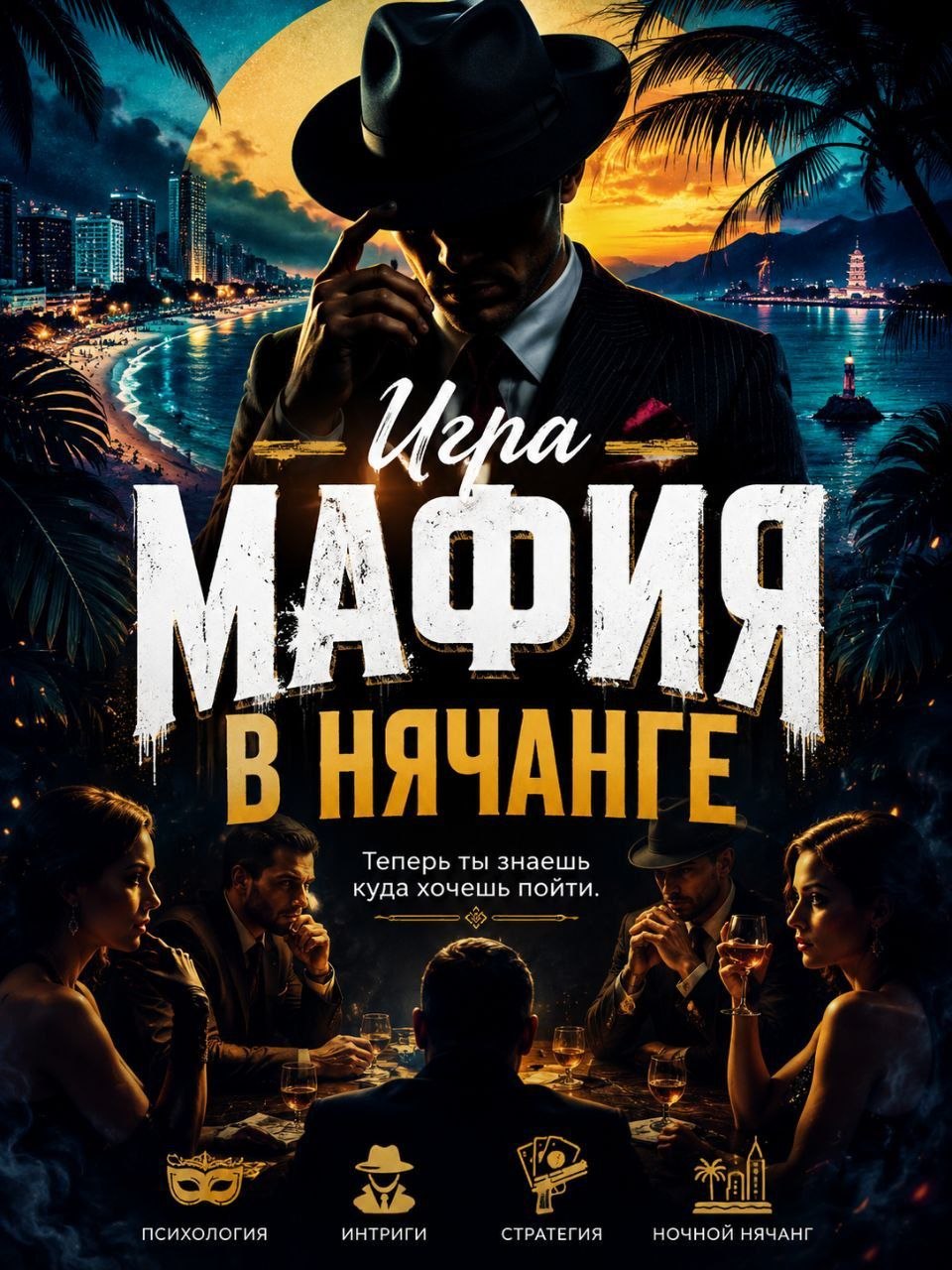 Детективный вечер в стиле «Мафия» в Нячанге