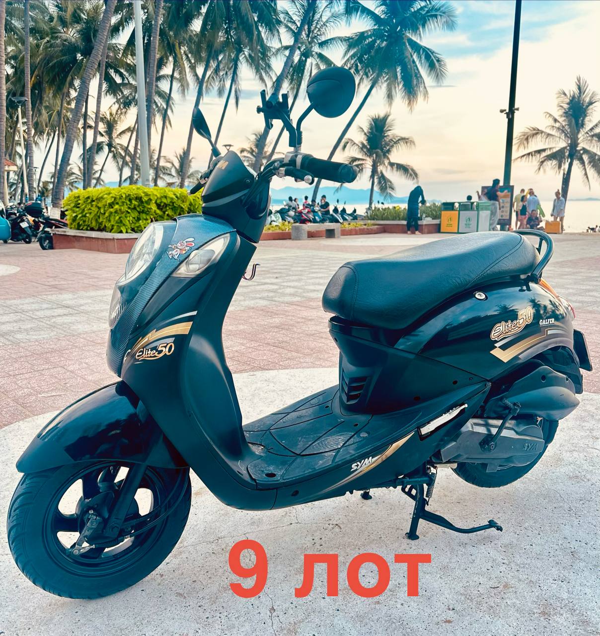 Сдаётся в аренду скутер Sym Elite 50, права не нужны