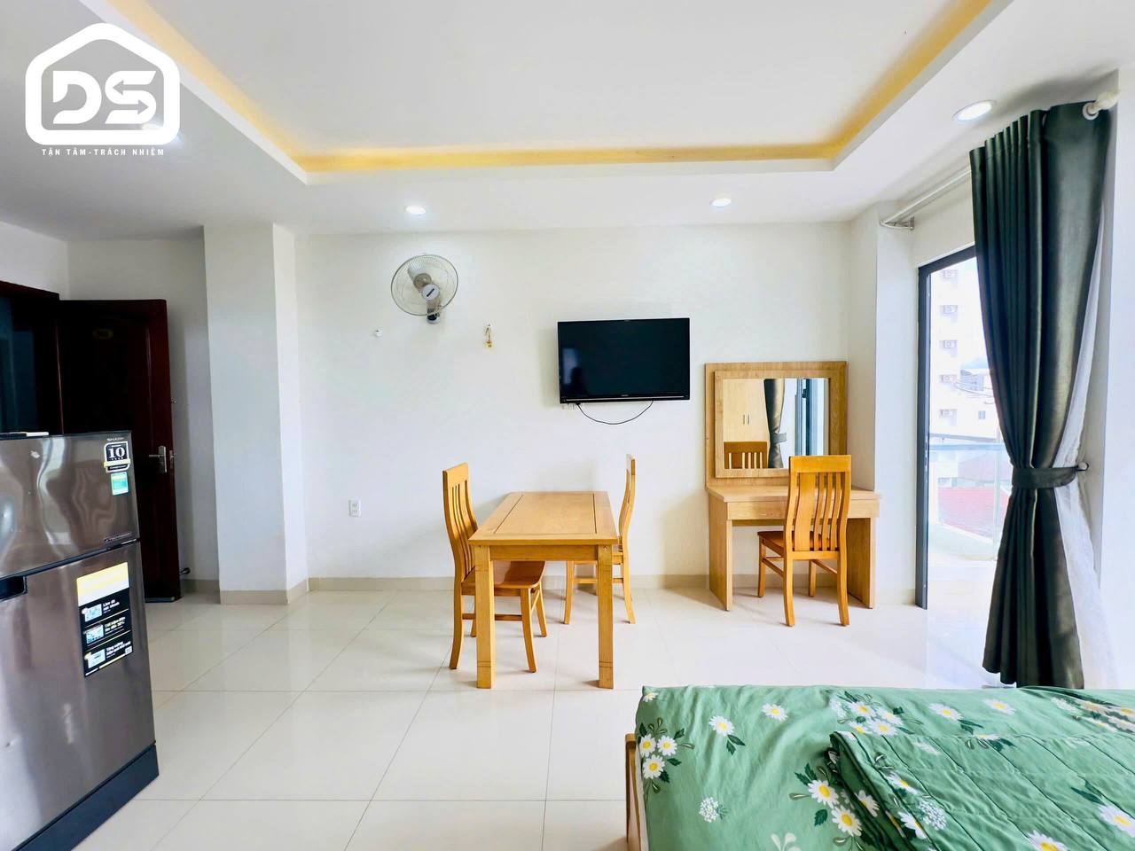 Фото 2: Сдаётся квартира 35 м² в центре города, район Tân Lập, с 16 сентября.