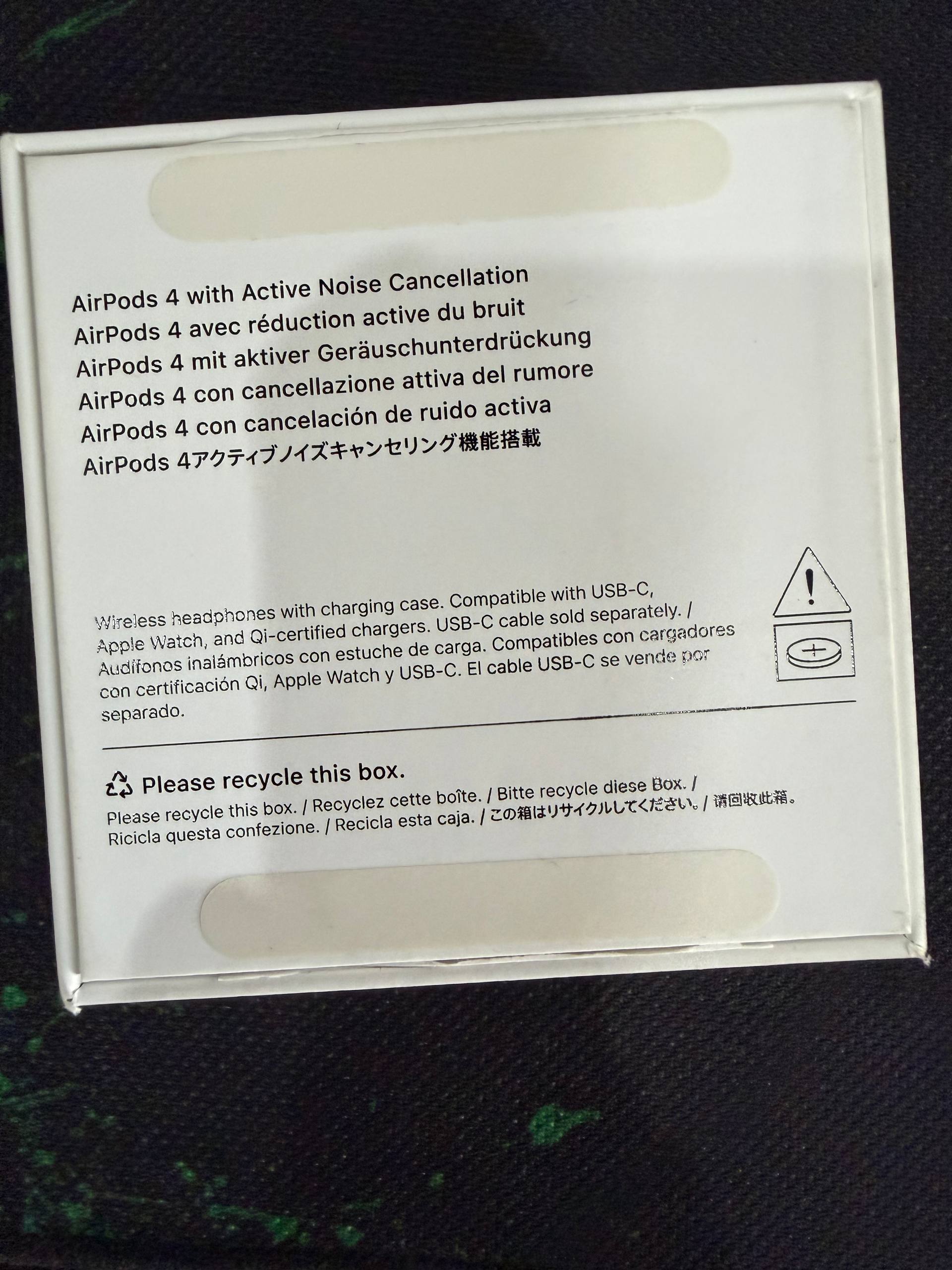 Фото 3: Наушники Apple AirPods 4 ANC с шумоподавлением, полностью рабочие, в комплекте с…