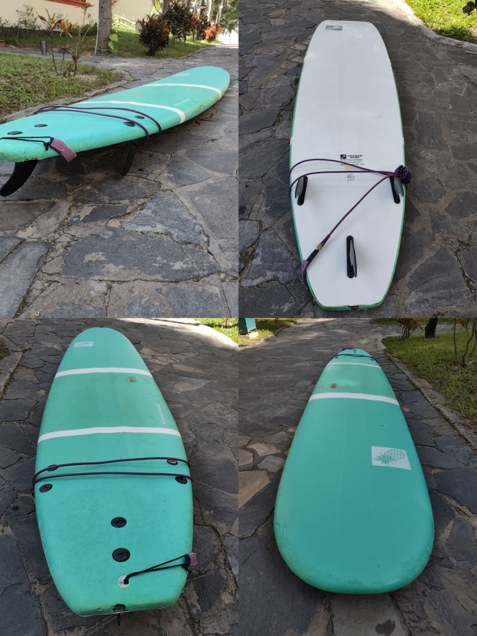 Продаётся софтборд Ananas Surf длиной 9.6 дюймов.