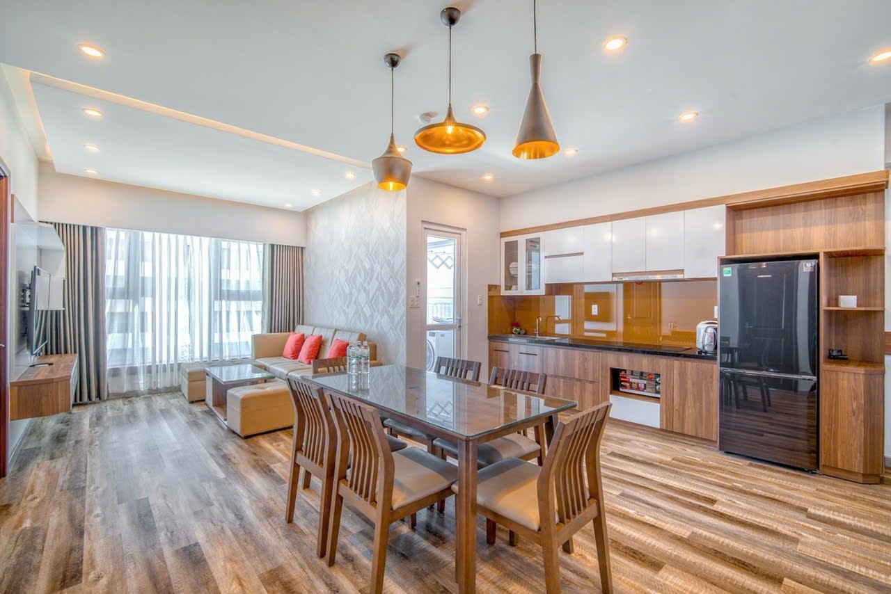 Сдаётся квартира в комплексе Muong Thanh Oceanus, 3 спальни, 2 ванные…