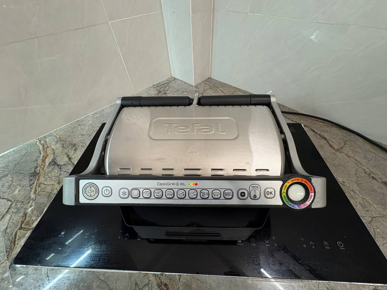 Продаётся гриль Tefal OptiGrill+XL в отличном состоянии, почти не использовался.