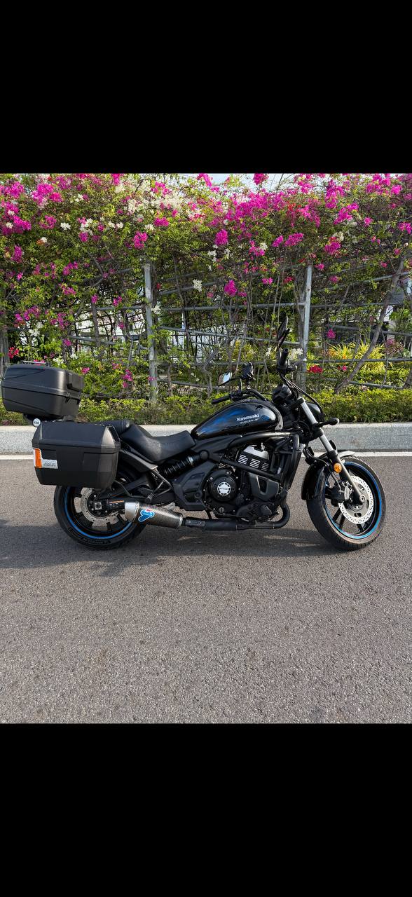 Фото 3: Мотоцикл Kawasaki Vulcan 650 2021 года в идеальном состоянии, пробег 20 000 км.