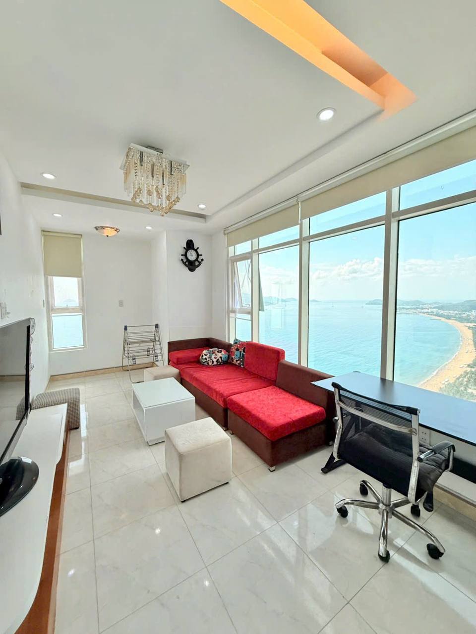 Однокомнатная квартира с одной спальней и одним санузлом в ЖК Mường Thanh 60 в центре…
