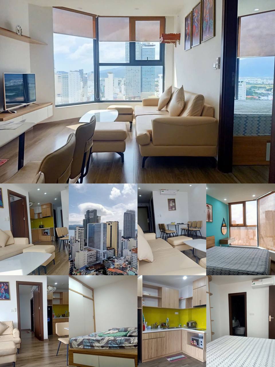 Сдаётся квартира 60 м² с 2 спальнями в центре Нячанга, в здании HUD Building на Nguyễn…