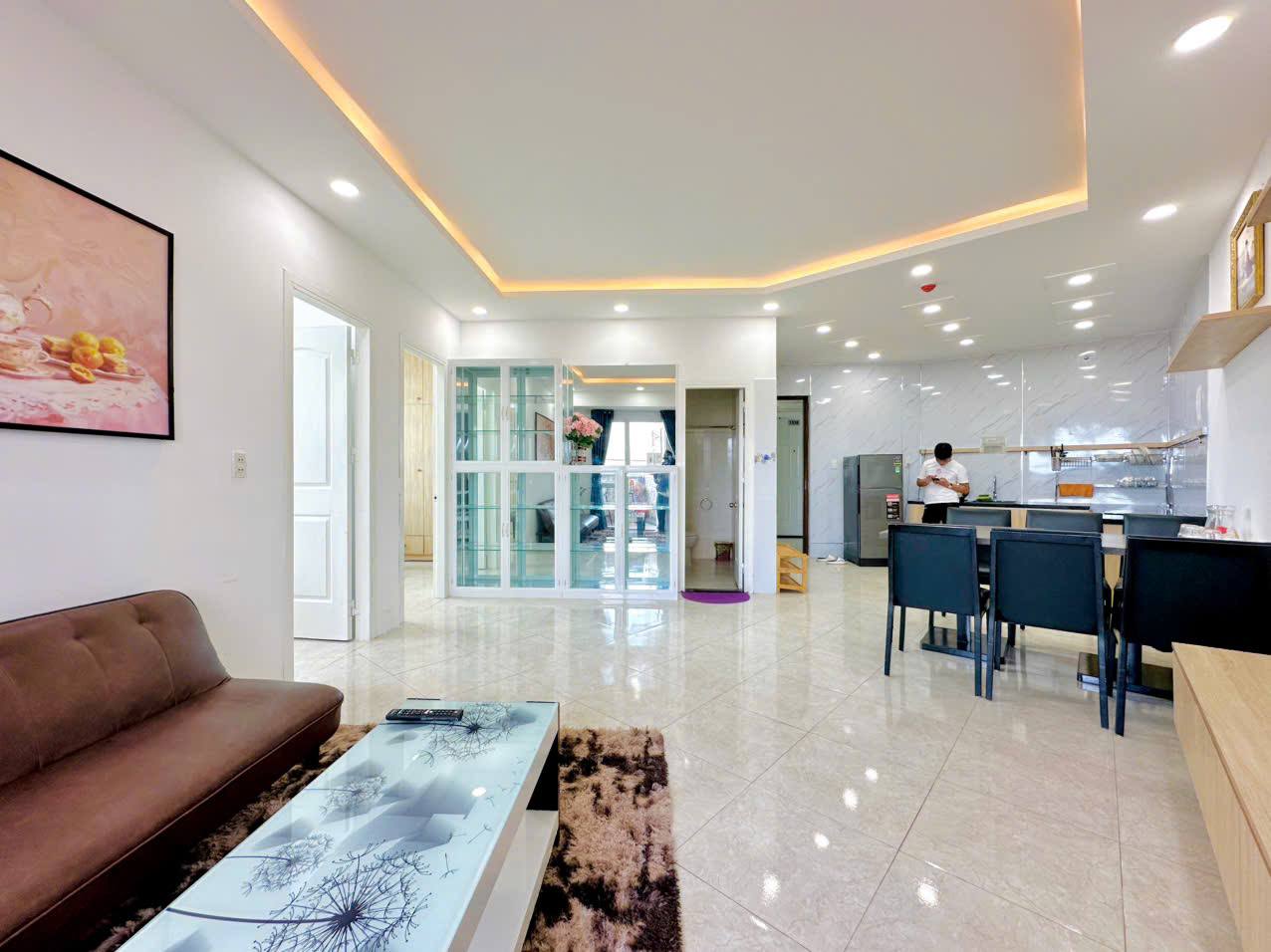 Двухкомнатная квартира 80 м² с видом на море в комплексе Муонг Тхань 0
