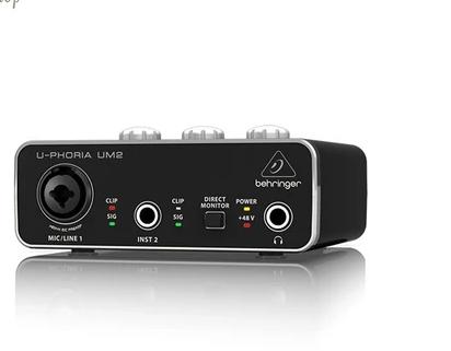 Продаётся звуковая карта Behringer U-Phoria UM2 в отличном состоянии…