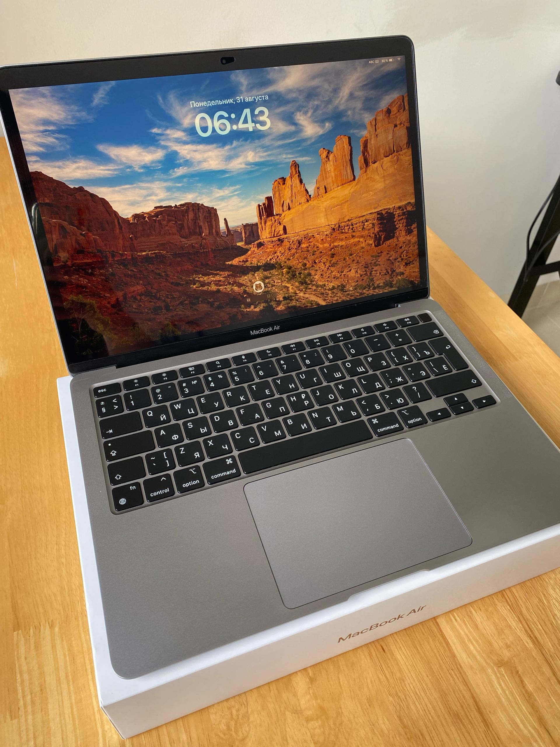 Фото 3: Продаётся MacBook Air 13″ M1 в отличном состоянии: 8 GB RAM, 1 TB…