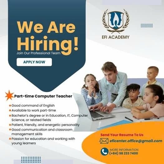 Международная школа EFI Academy объявляет конкурс на вакансию преподав