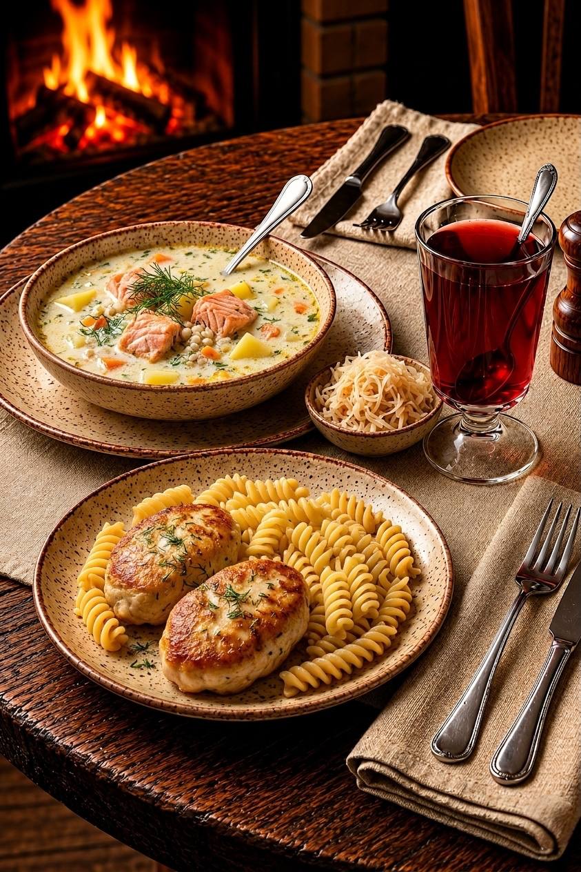 Предлагаются комплексные обеды и блюда домашней кухни: супы, горячее…
